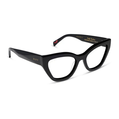 EMILY - BLACK + GLASSES