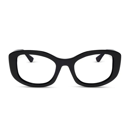 MIRANDA - BLACK + GLASSES