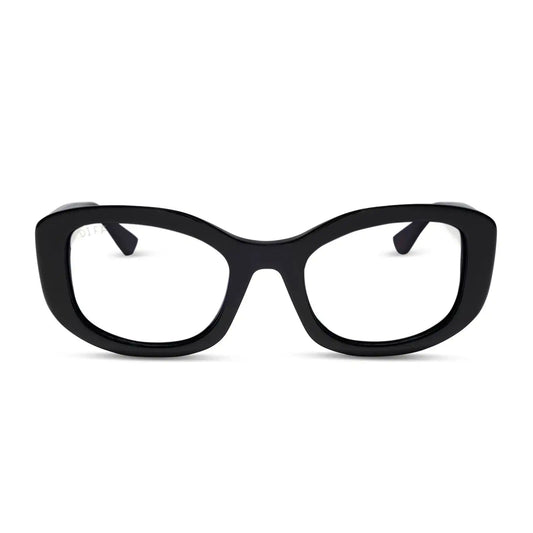 MIRANDA - BLACK + GLASSES