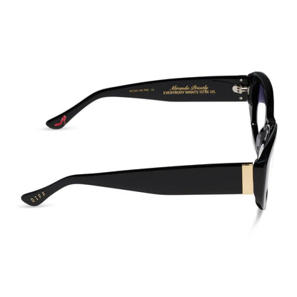 MIRANDA - BLACK + GLASSES