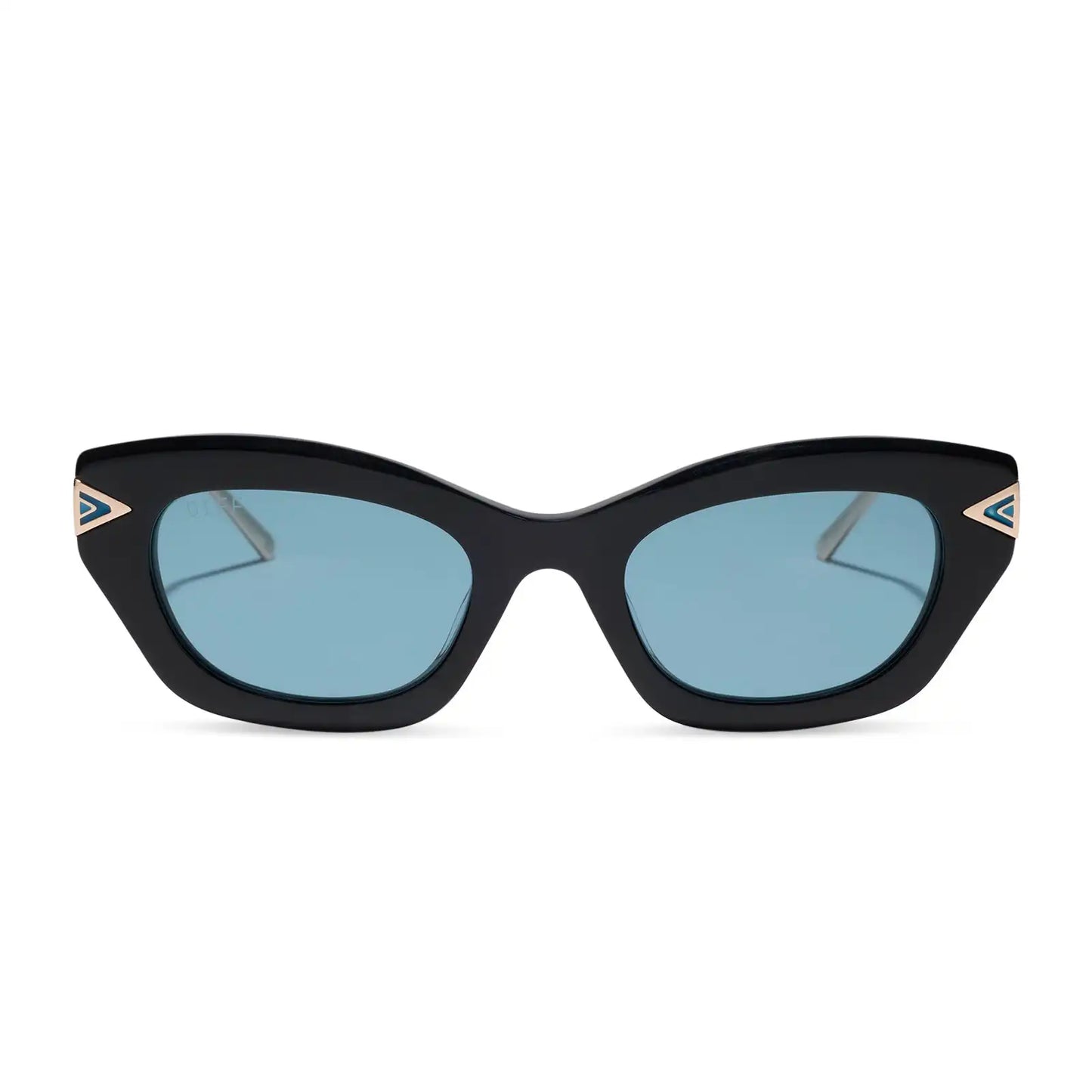 JASMINE 2.0 - BLACK + TEAL + SUNGLASSES