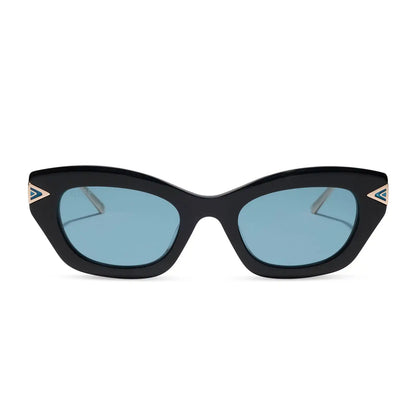 JASMINE 2.0 - BLACK + TEAL + SUNGLASSES