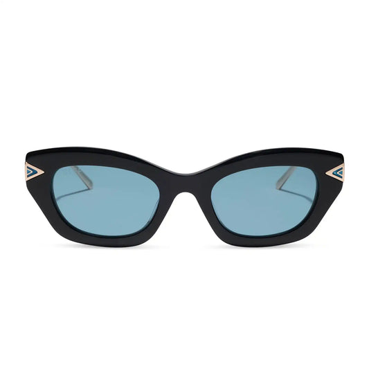JASMINE 2.0 - BLACK + TEAL + SUNGLASSES