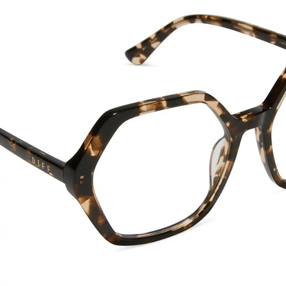 DIXIE - ESPRESSO TORTOISE + BLUE LIGHT GLASSES