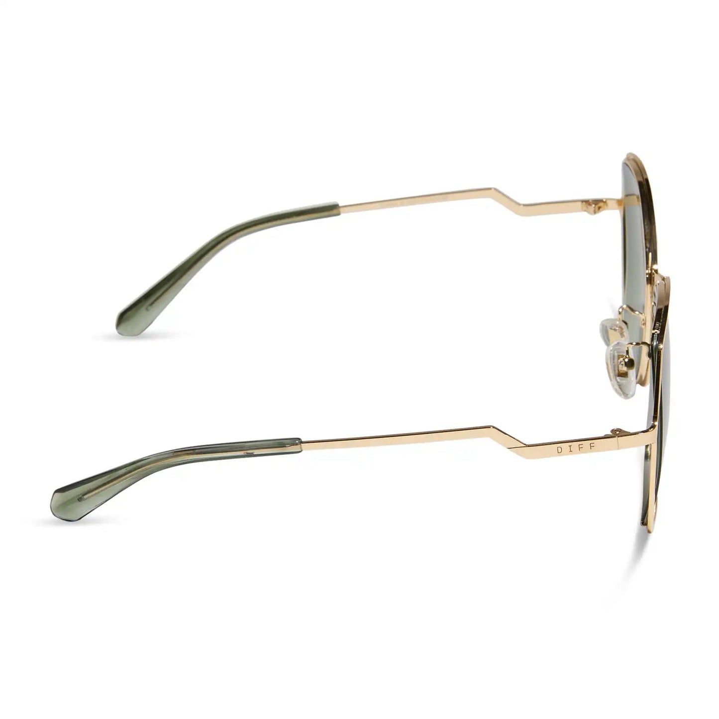 DONNA III - GOLD + COOL MATCHA GRADIENT + POLARIZED SUNGLASSES