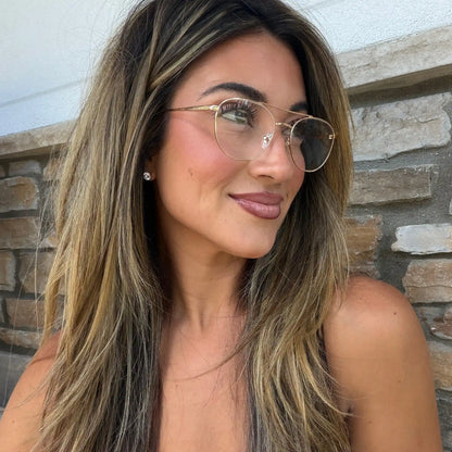 EMERSON - SILVER + GLASSES