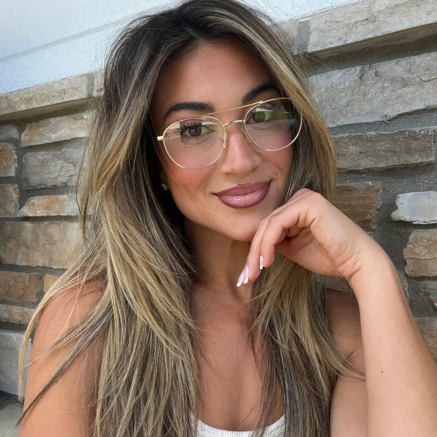 EMERSON - SILVER + GLASSES