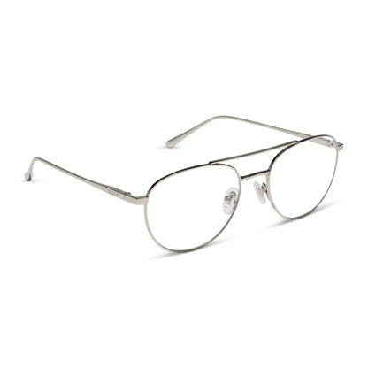EMERSON - SILVER + GLASSES