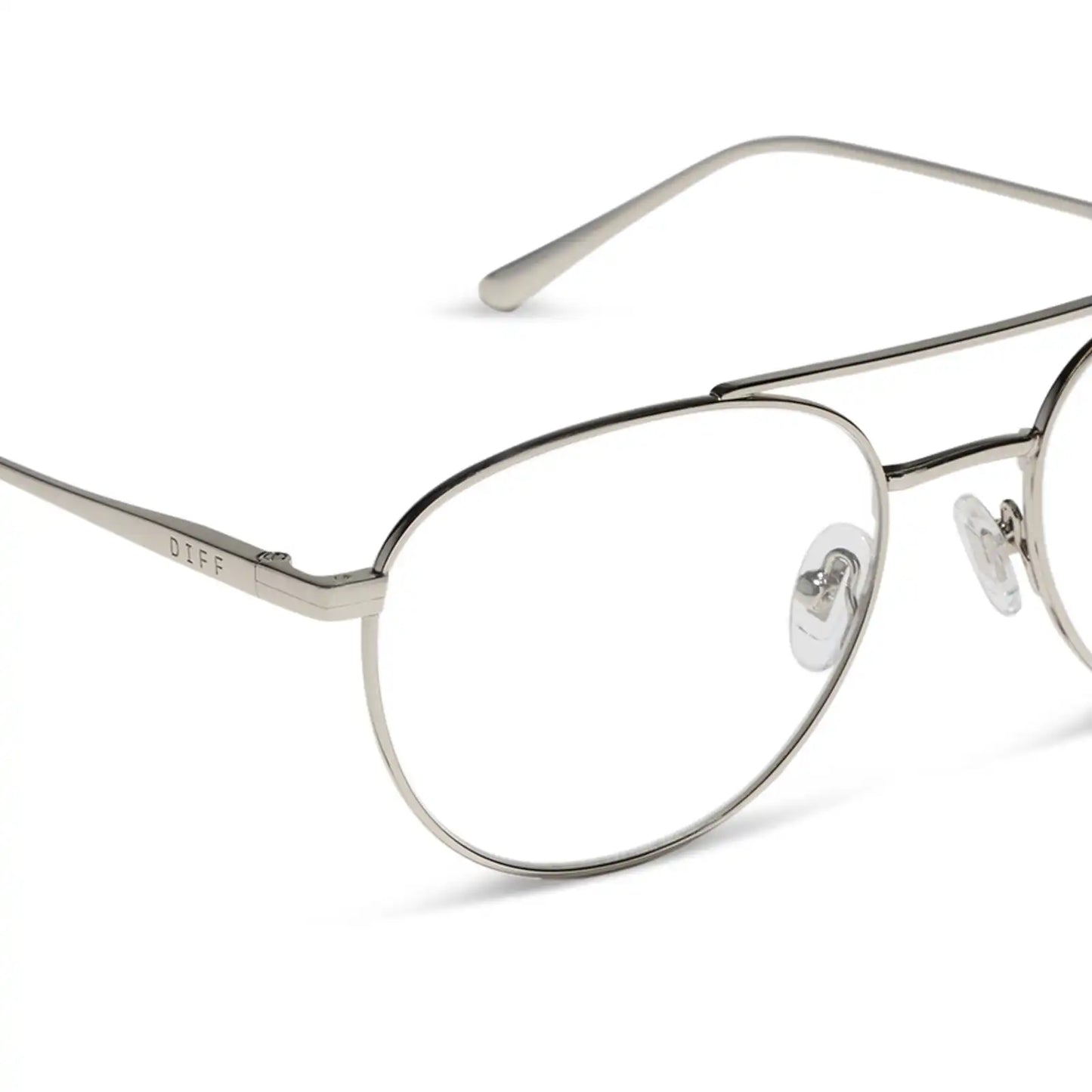 EMERSON - SILVER + GLASSES