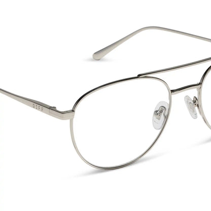 EMERSON - SILVER + GLASSES