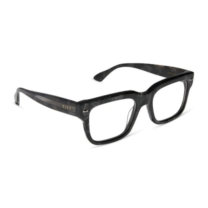 ALFIE - BLACK TORTOISE + GLASSES