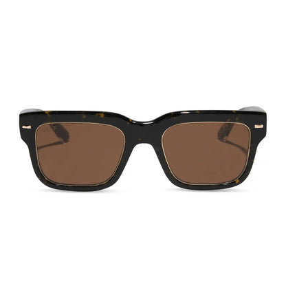 ALFIE - TRUFFLE TORTOISE + DEEP BROWN SUNGLASSES