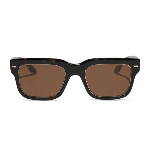 ALFIE - TRUFFLE TORTOISE + DEEP BROWN SUNGLASSES