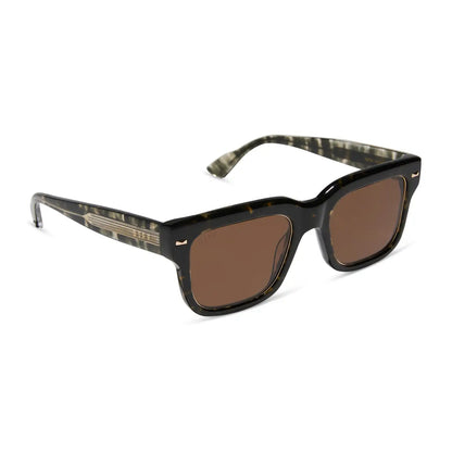 ALFIE - TRUFFLE TORTOISE + DEEP BROWN SUNGLASSES