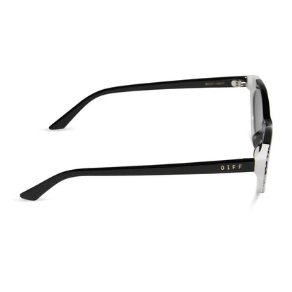 EMILY CAT EYE - MIDNIGHT POLKA DOT + CHIC GREY SUNGLASSES