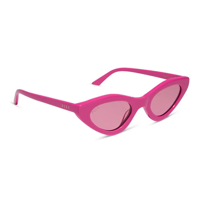 EMILY CAT EYE - PARISIAN PINK + MACARON PINK SUNGLASSES