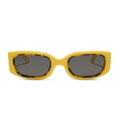 JULIEN LOW PROFILE - CITRON + TORTOISE + CHIC GREY SUNGLASSES