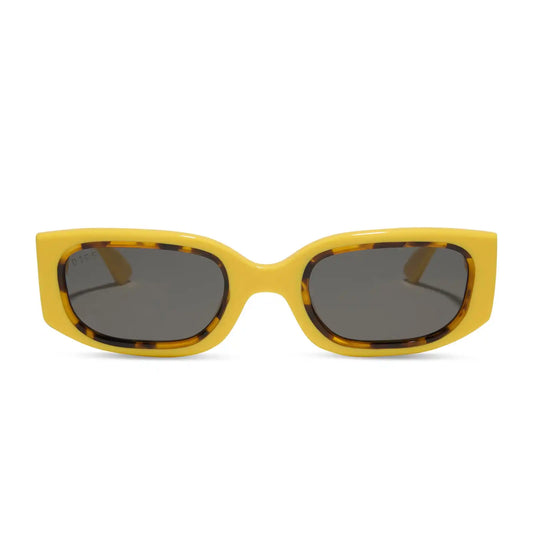 JULIEN LOW PROFILE - CITRON + TORTOISE + CHIC GREY SUNGLASSES