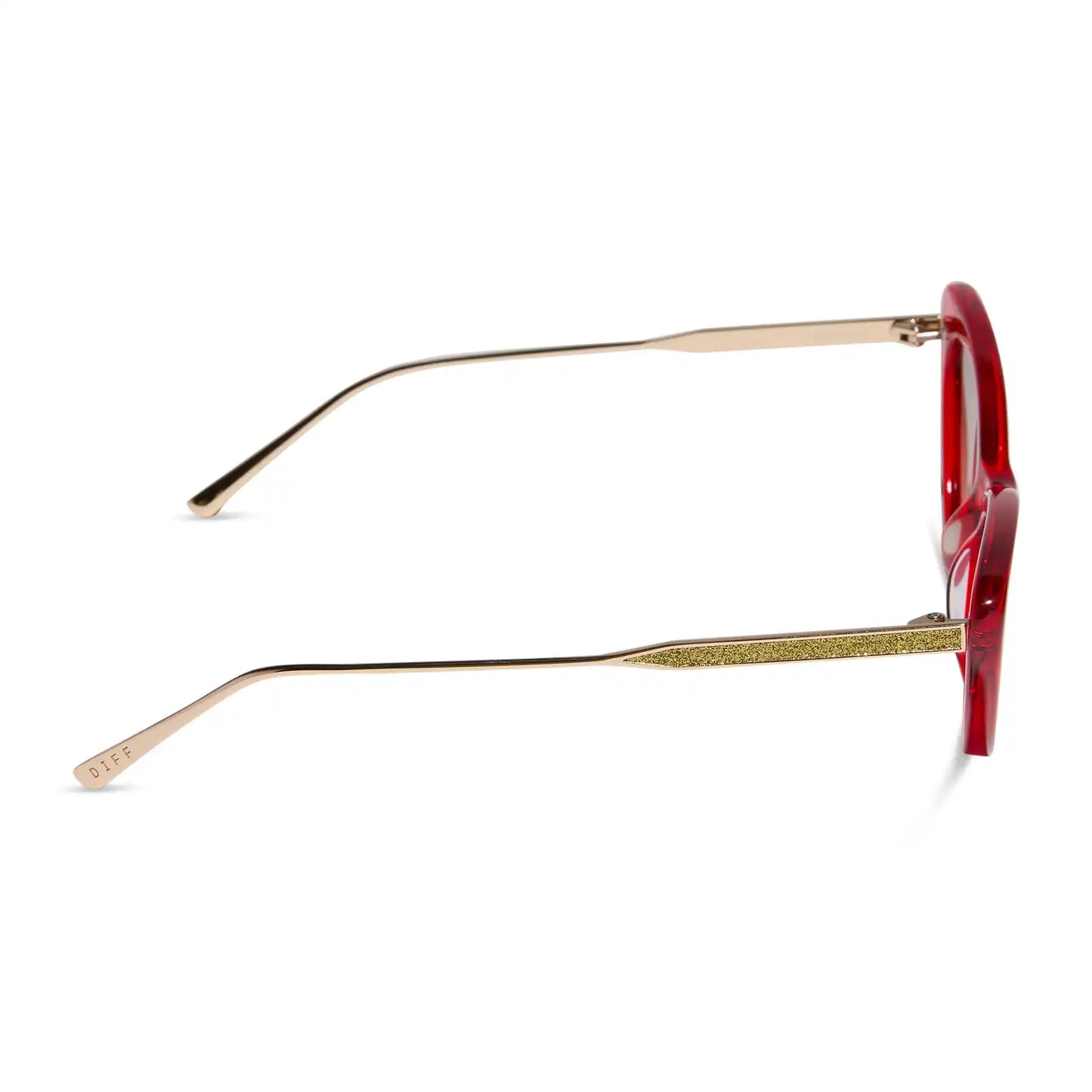 MINDY CAT EYE - ROUGE VOGUE + WARM BROWN GRADIENT SUNGLASSES