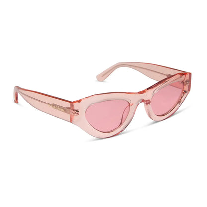 LUCY - PASTEL PINK + ROSE SUNGLASSES
