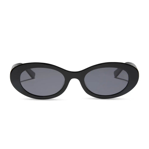 SABRINA - BLACK + GREY + POLARIZED SUNGLASSES