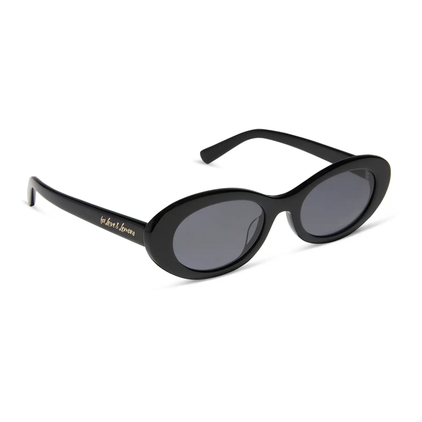 SABRINA - BLACK + GREY + POLARIZED SUNGLASSES