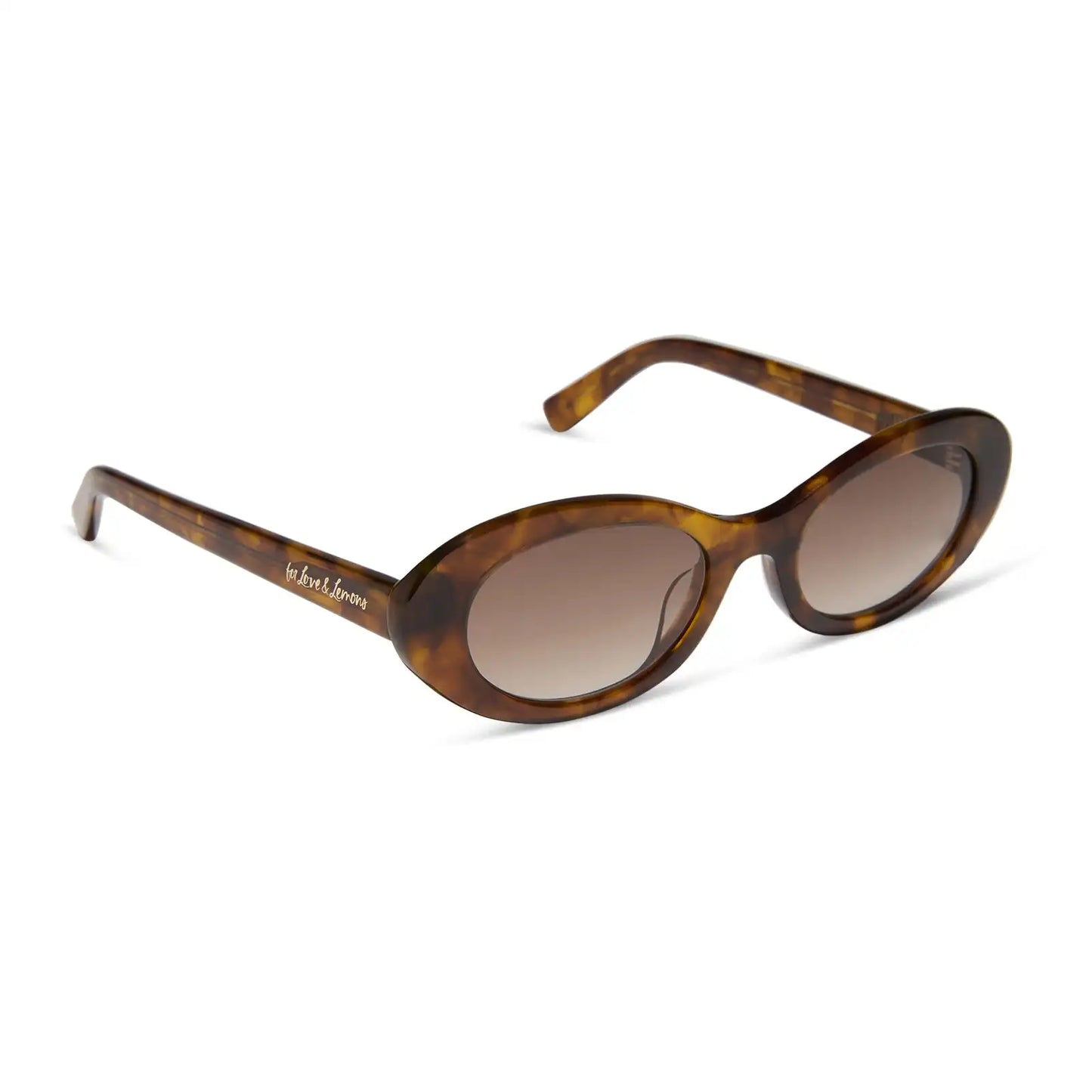 SABRINA - HONEY TORTOISE + BROWN GRADIENT SUNGLASSES