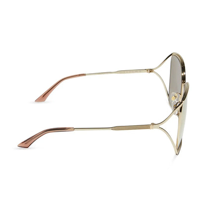 FRANCESCA - GOLD + CAFÉ OLE + GOLD FLASH POLARIZED SUNGLASSES