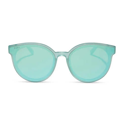 GEMMA - AQUATIC AWE + AQUATIC AWE MIRROR SUNGLASSES