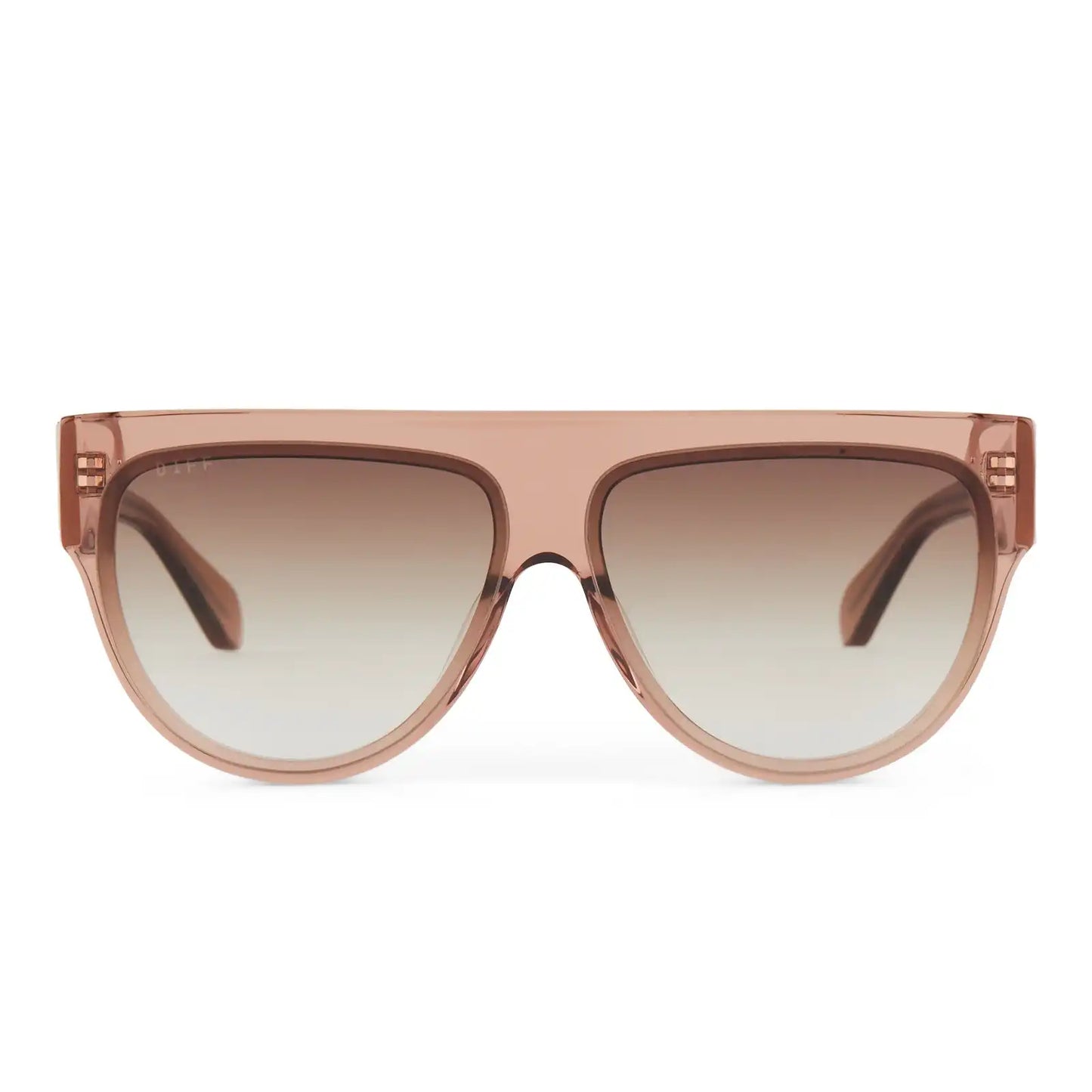GEORGIE - CAFE OLE + BROWN GRADIENT SUNGLASSES