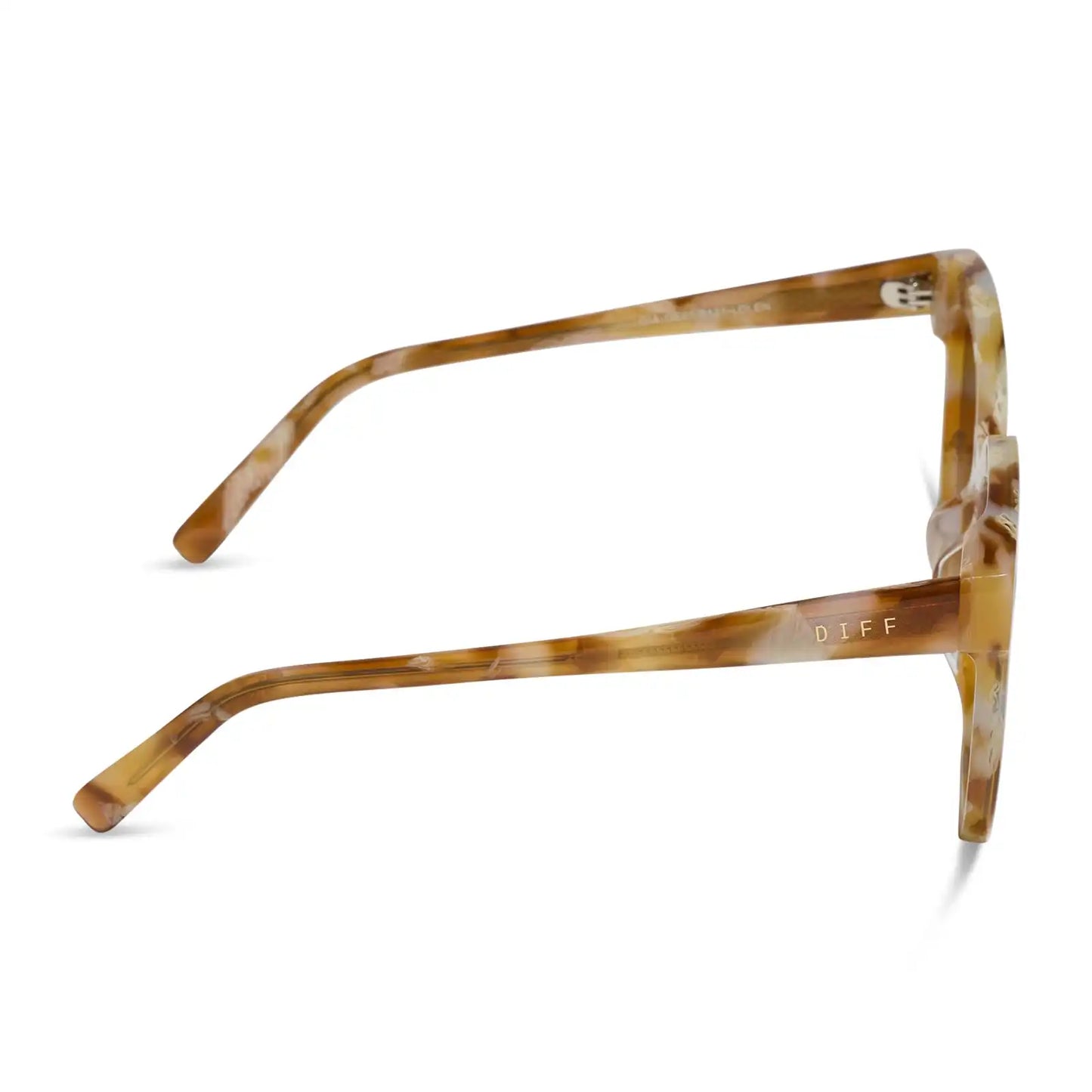 GIA - GILDED TORTOISE + BROWN GRADIENT + LIGHT GOLD FLASH SUNGLASSES