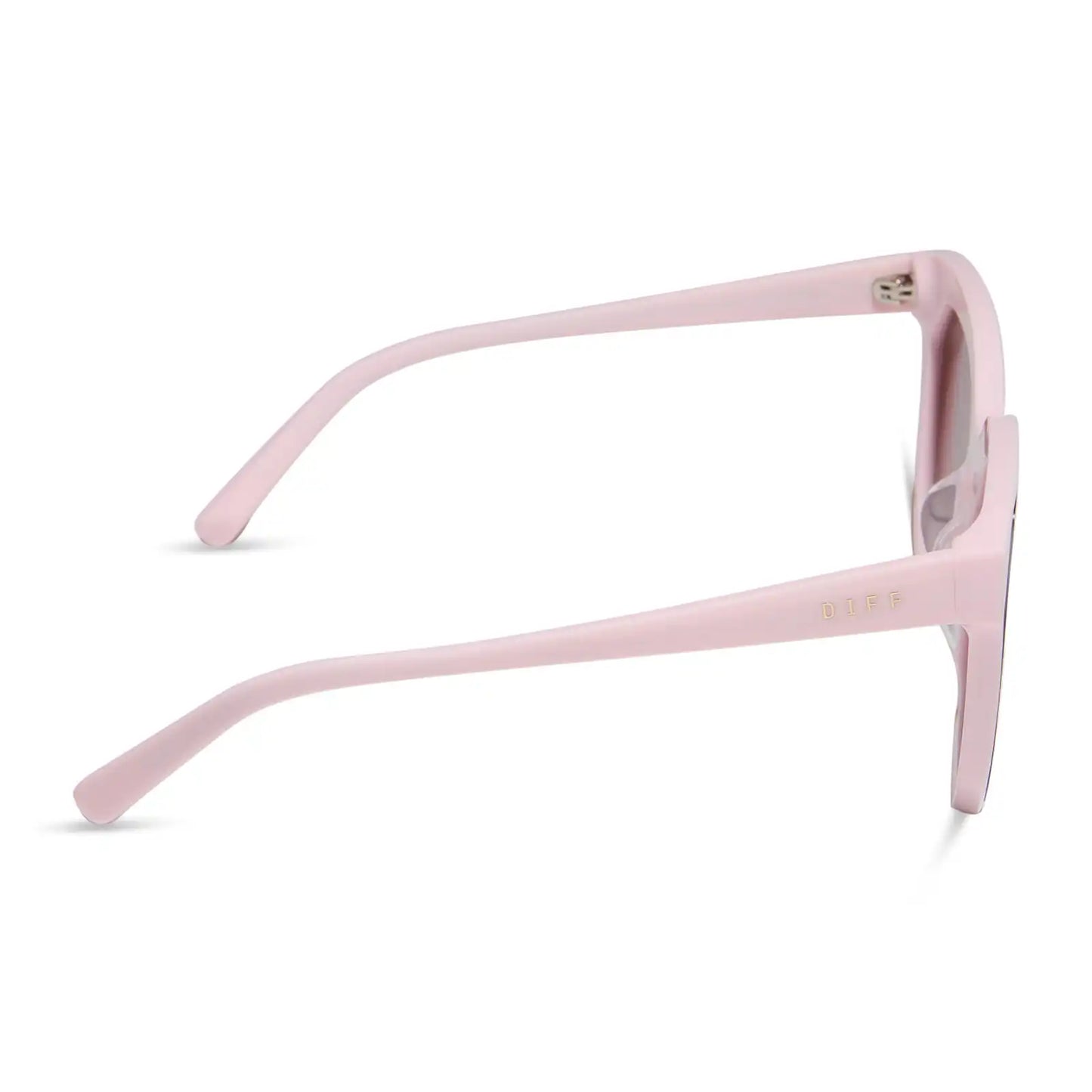 GIA - POWDER PINK + CHERRY BLOSSOM MIRROR SUNGLASSES