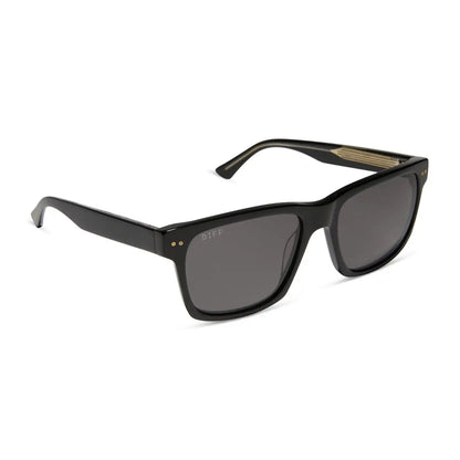 GINO XL - BLACK + GREY + POLARIZED SUNGLASSES