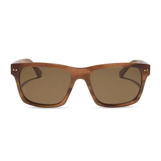 GINO XL - LONGHORN + BROWN + POLARIZED SUNGLASSES