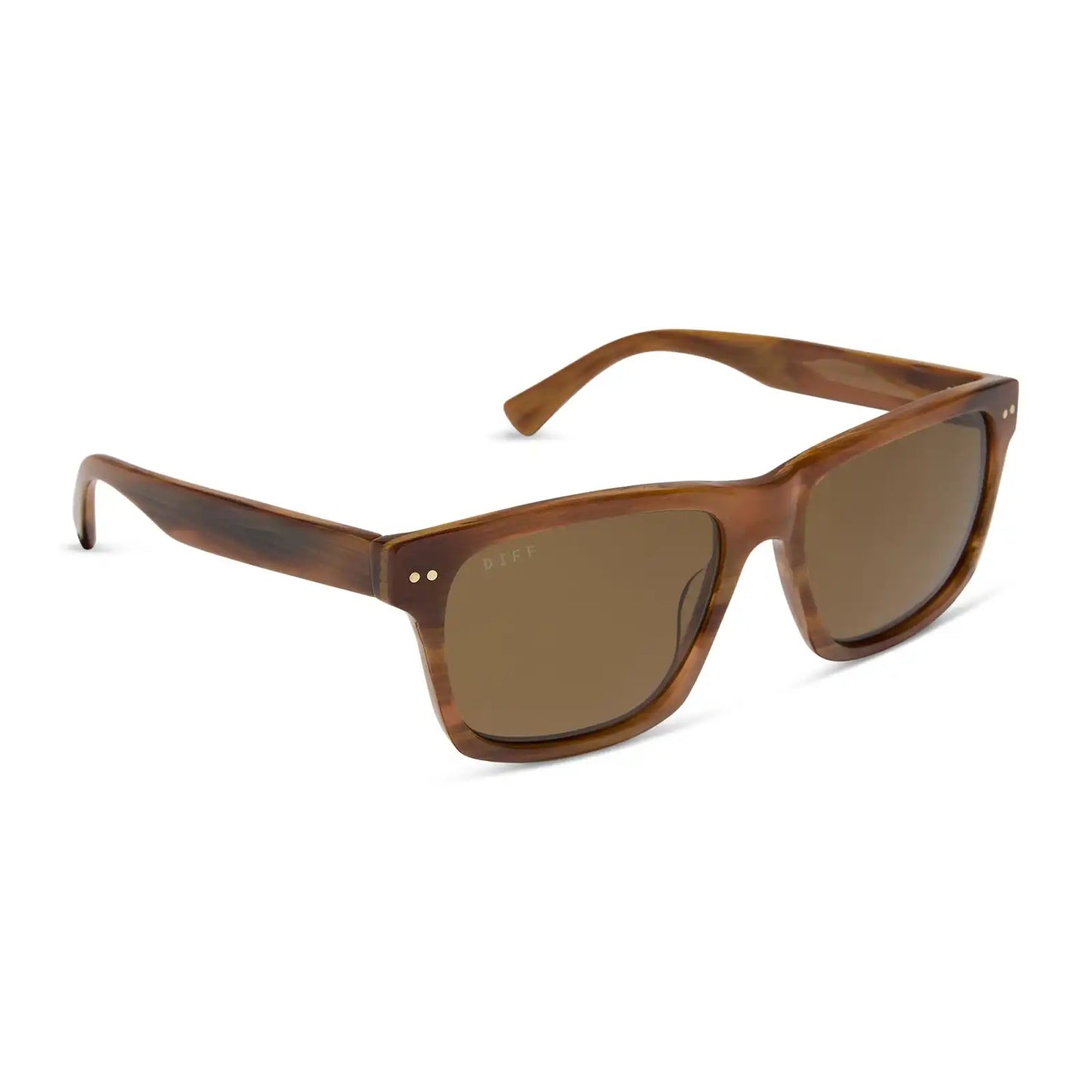 GINO XL - LONGHORN + BROWN + POLARIZED SUNGLASSES