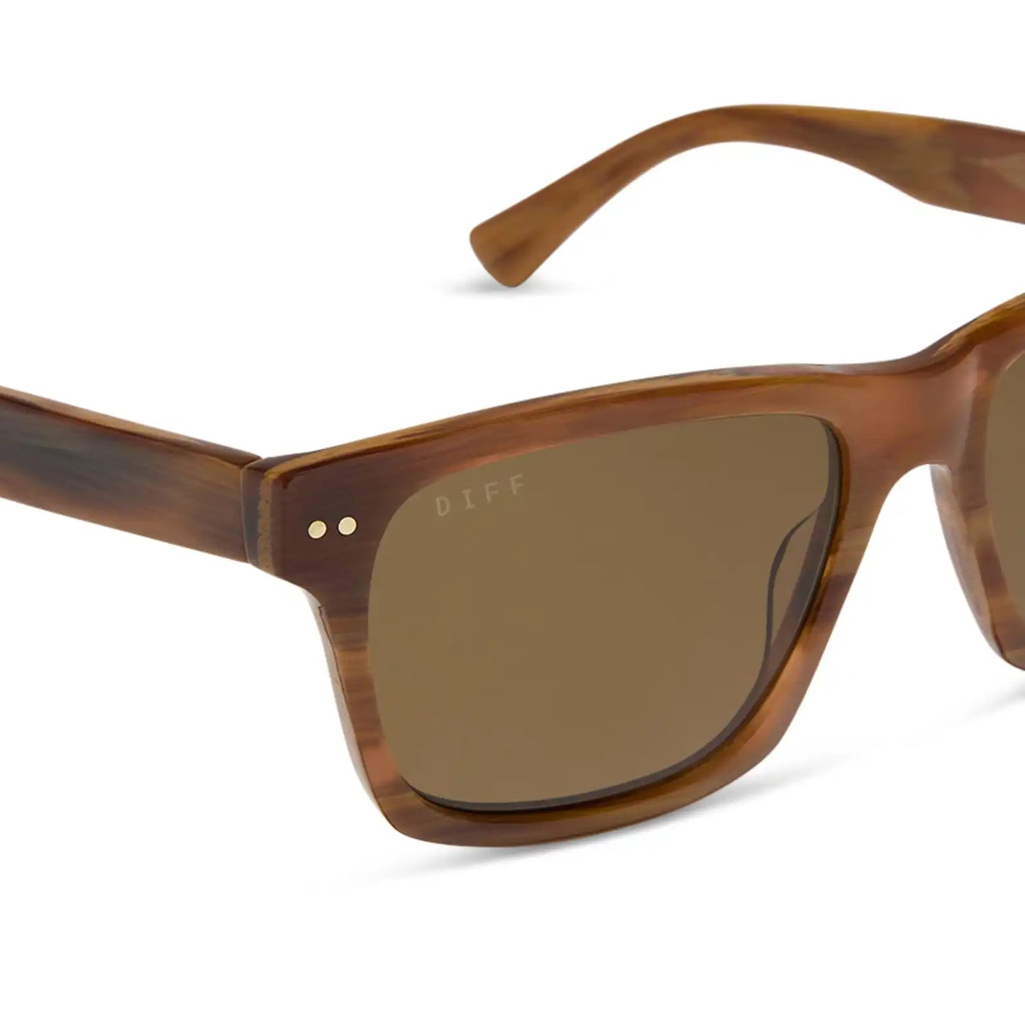 GINO XL - LONGHORN + BROWN + POLARIZED SUNGLASSES