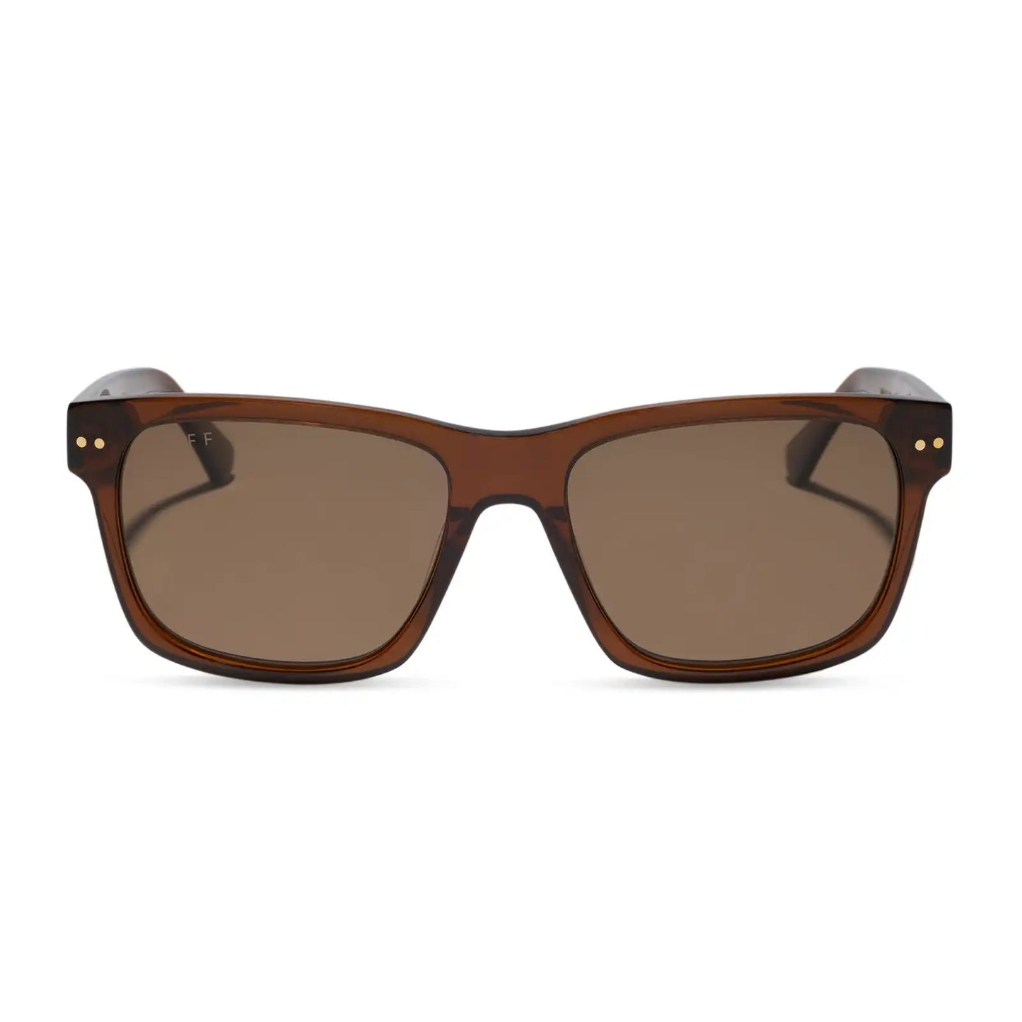 GINO XL - WHISKEY + BROWN + POLARIZED SUNGLASSES