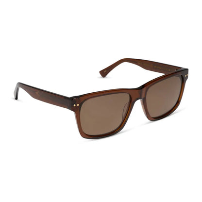 GINO XL - WHISKEY + BROWN + POLARIZED SUNGLASSES