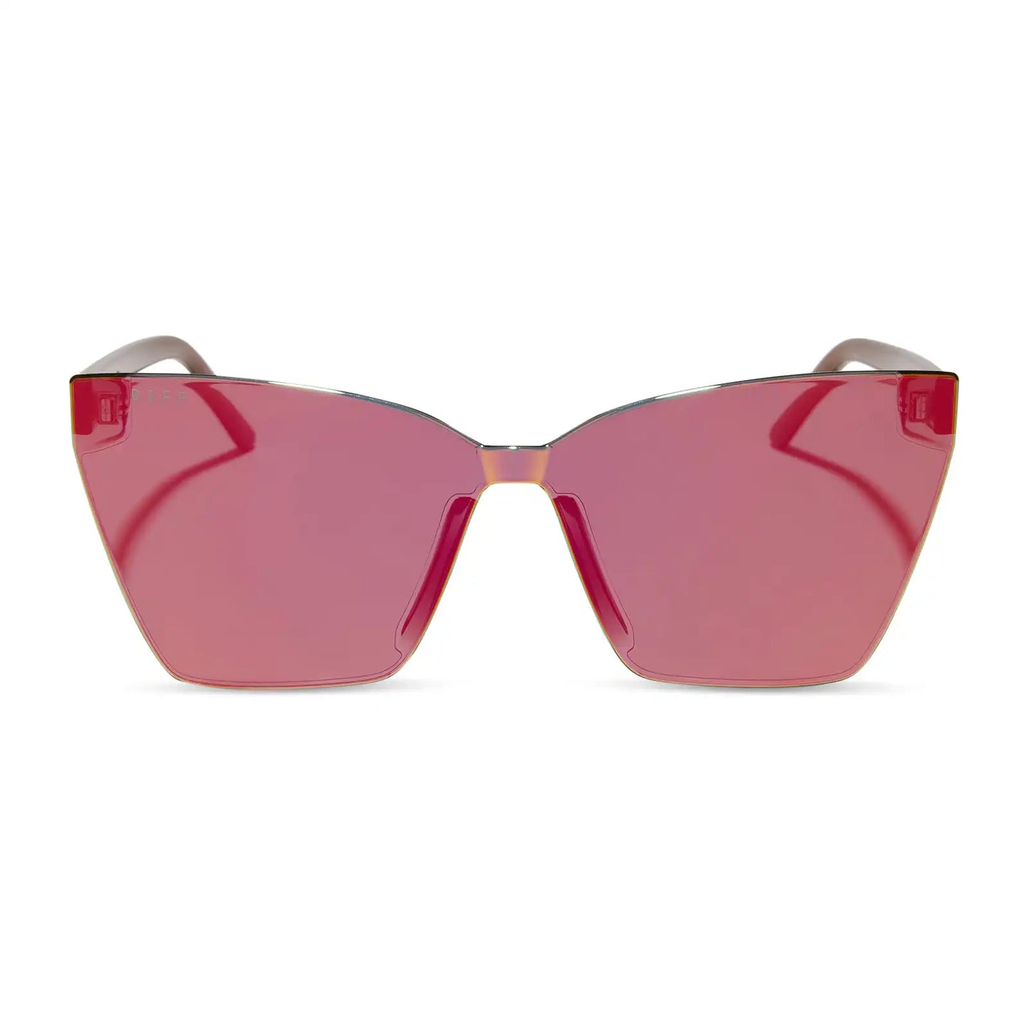 GOLDIE - ANIMAL + RED HOT SUMMER MIRROR SUNGLASSES