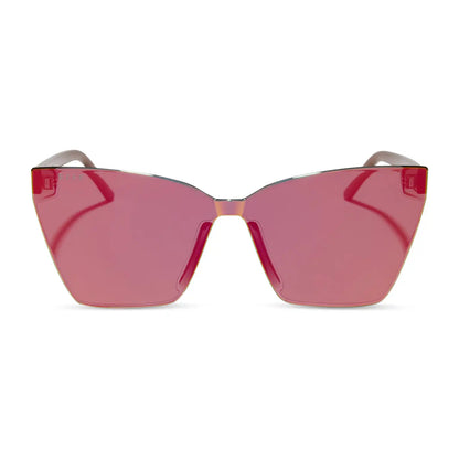 GOLDIE - ANIMAL + RED HOT SUMMER MIRROR SUNGLASSES
