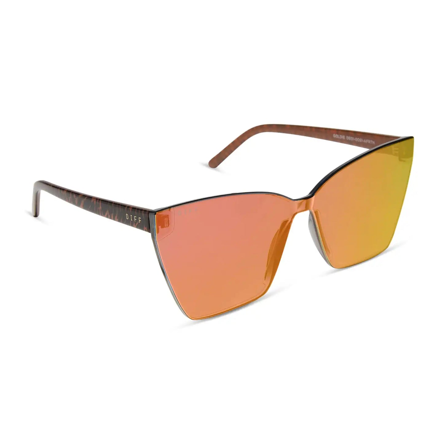GOLDIE - ANIMAL + RED HOT SUMMER MIRROR SUNGLASSES