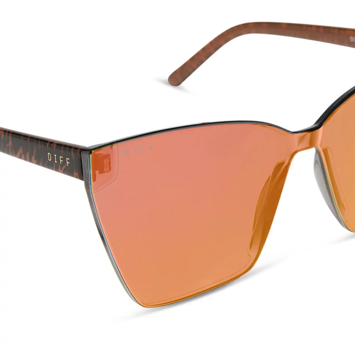 GOLDIE - ANIMAL + RED HOT SUMMER MIRROR SUNGLASSES