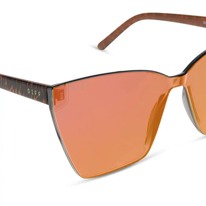 GOLDIE - ANIMAL + RED HOT SUMMER MIRROR SUNGLASSES