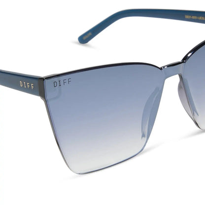 GOLDIE - CLUBHOUSE BLUE + SLATE GRADIENT FLASH SUNGLASSES