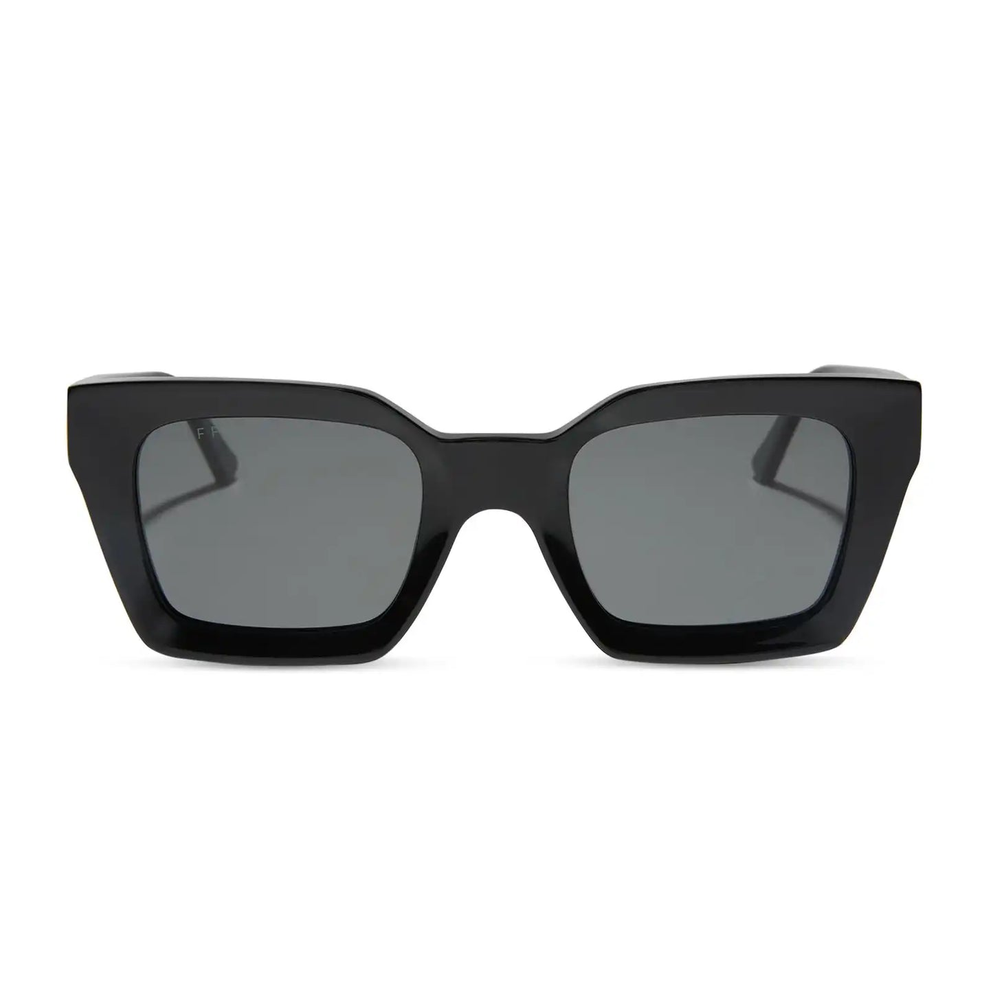 GREER - BLACK + GREY + POLARIZED SUNGLASSES