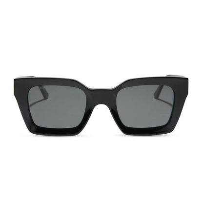 GREER - BLACK + GREY + POLARIZED SUNGLASSES