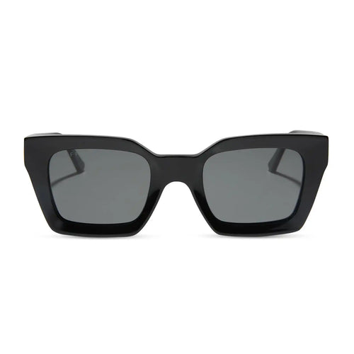 GREER - BLACK + GREY + POLARIZED SUNGLASSES