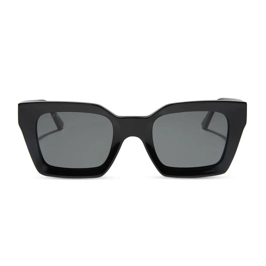 GREER - BLACK + GREY + POLARIZED SUNGLASSES