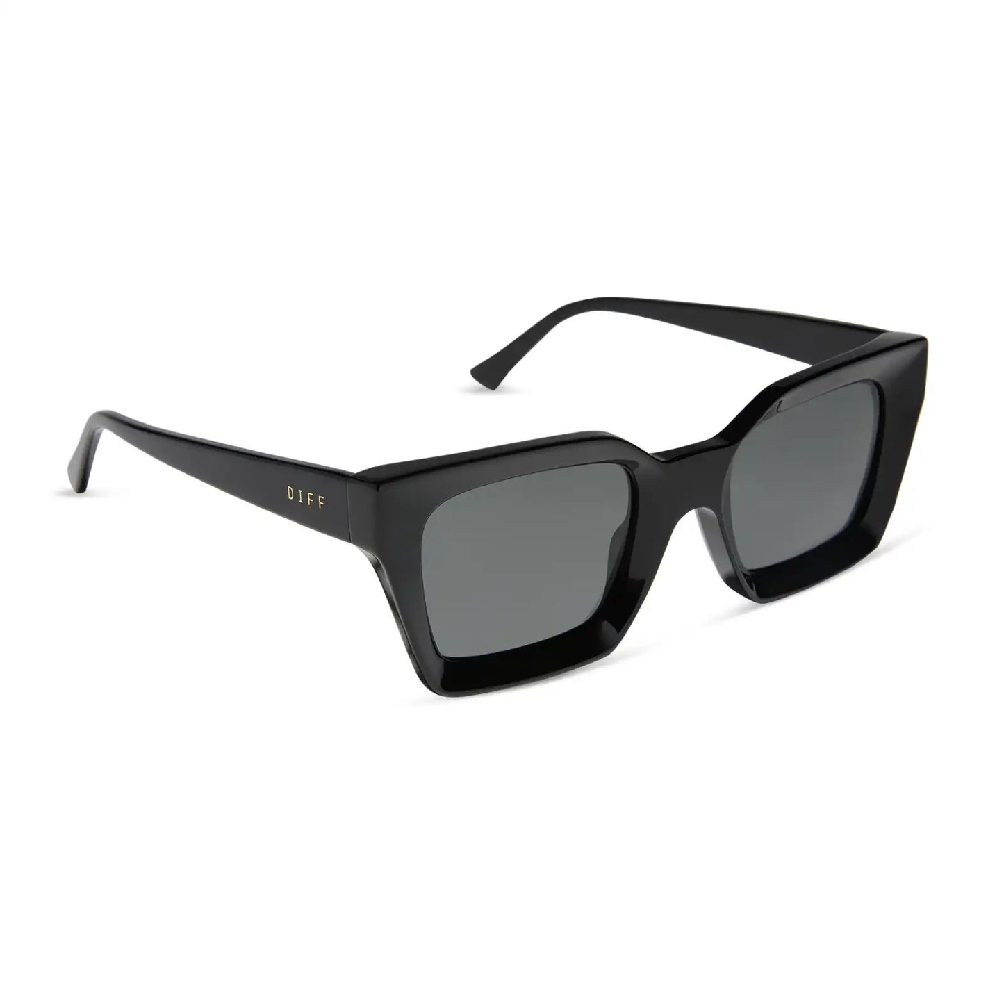 GREER - BLACK + GREY + POLARIZED SUNGLASSES