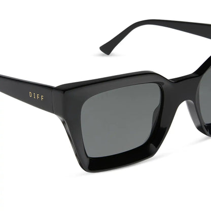 GREER - BLACK + GREY + POLARIZED SUNGLASSES